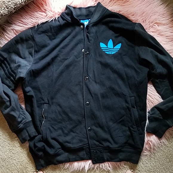 Button Up Adidas Mens Jacket | Poshmark